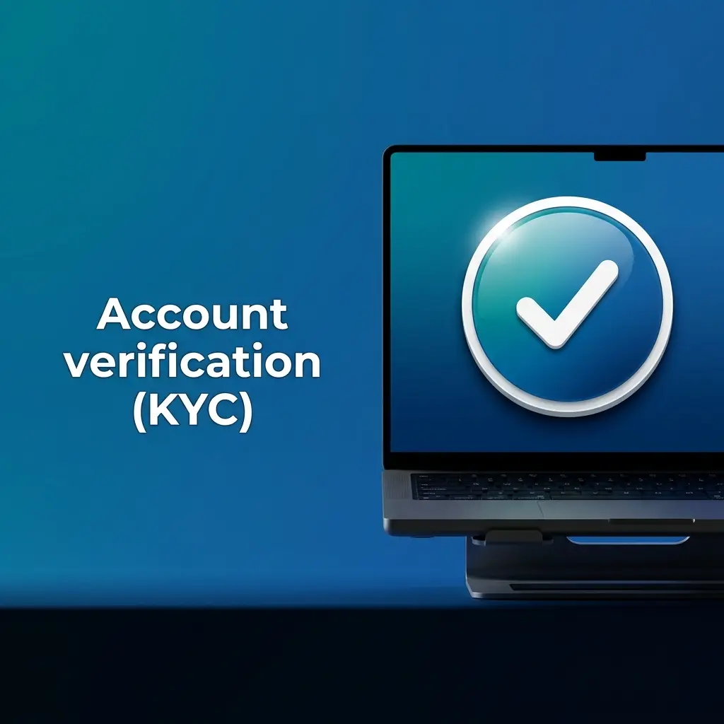 KYC account verification steps showing ID submission, proof of address, and compliance process for UK platform withdrawals