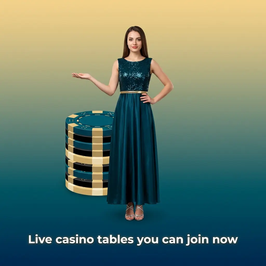 Live casino tables including Lightning Roulette, Blackjack Live, Crazy Time and Baccarat with HD streaming and real dealers