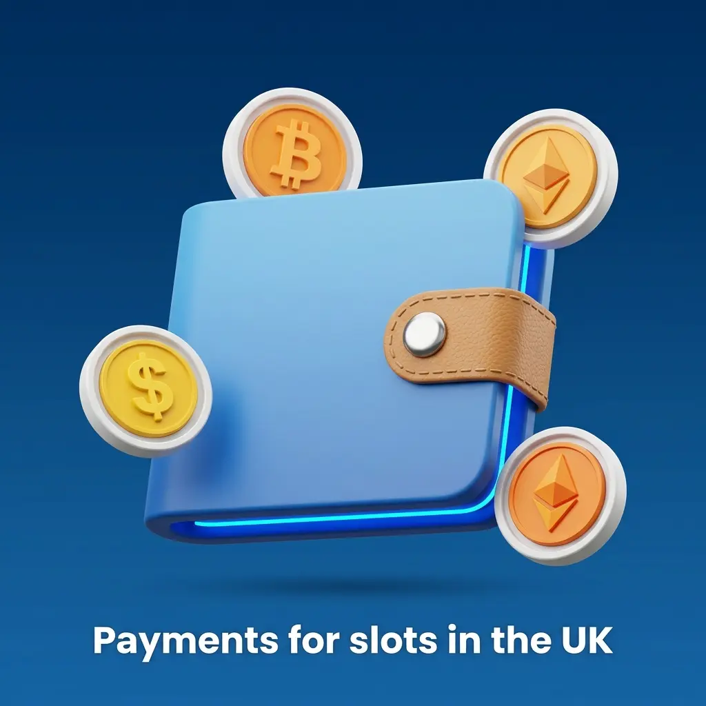 UK slot site payment methods including Visa, PayPal, Apple Pay, Skrill, and bank transfer options for players