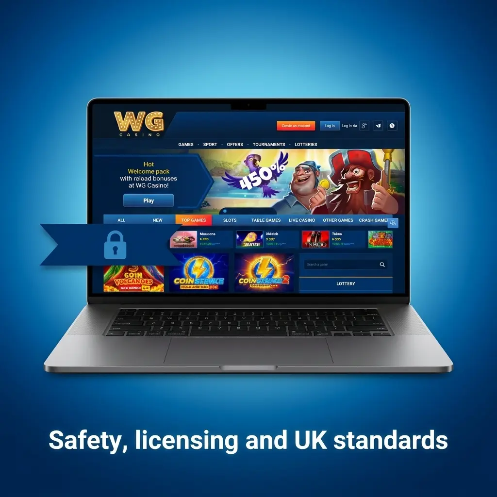 UK licensed gambling platform with HTTPS SSL encryption, responsible gaming tools, KYC checks and data privacy protection