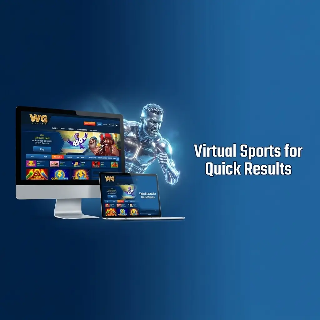 Virtual sports betting options including football, horse racing, greyhounds and motorsport with quick RNG-based results every few minutes