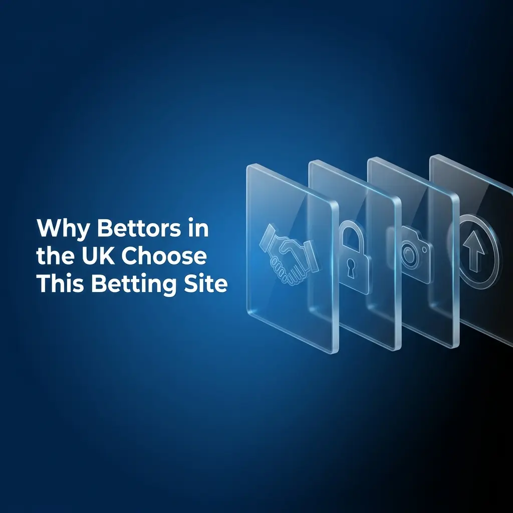 UK bettors choosing a betting site with competitive odds, fast payments, live betting, and responsible gambling tools