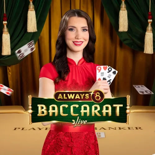 Place real-time bets on live baccarat tables at WG casino.