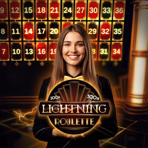 Multiply your payouts with lucky numbers in Lightning Roulette at WG casino.