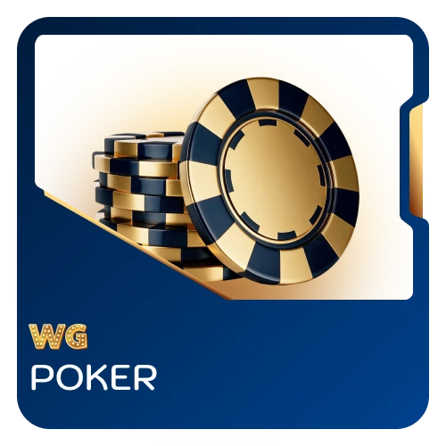 Show off your card strategy playing live casino poker games on WG casino.