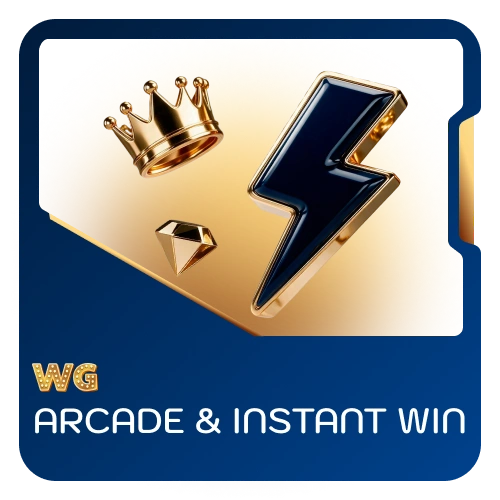 Enjoy instant win arcade games for quick rewards at WG casino.