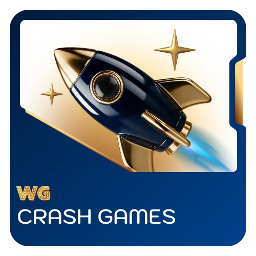 Cash out early in fast-paced crash games on WG casino.